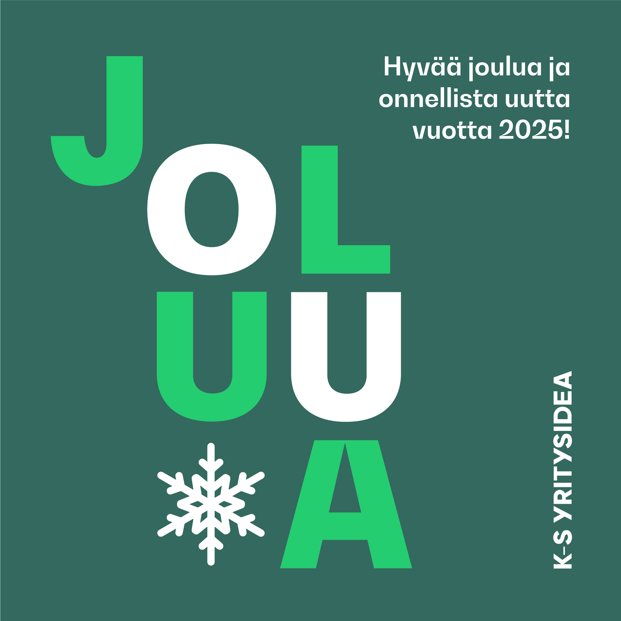 KS Yritysidea joulukortti 2024